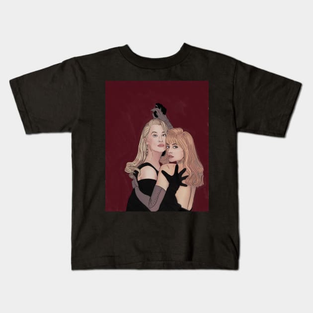 death becomes her Kids T-Shirt by Sue Cranberry